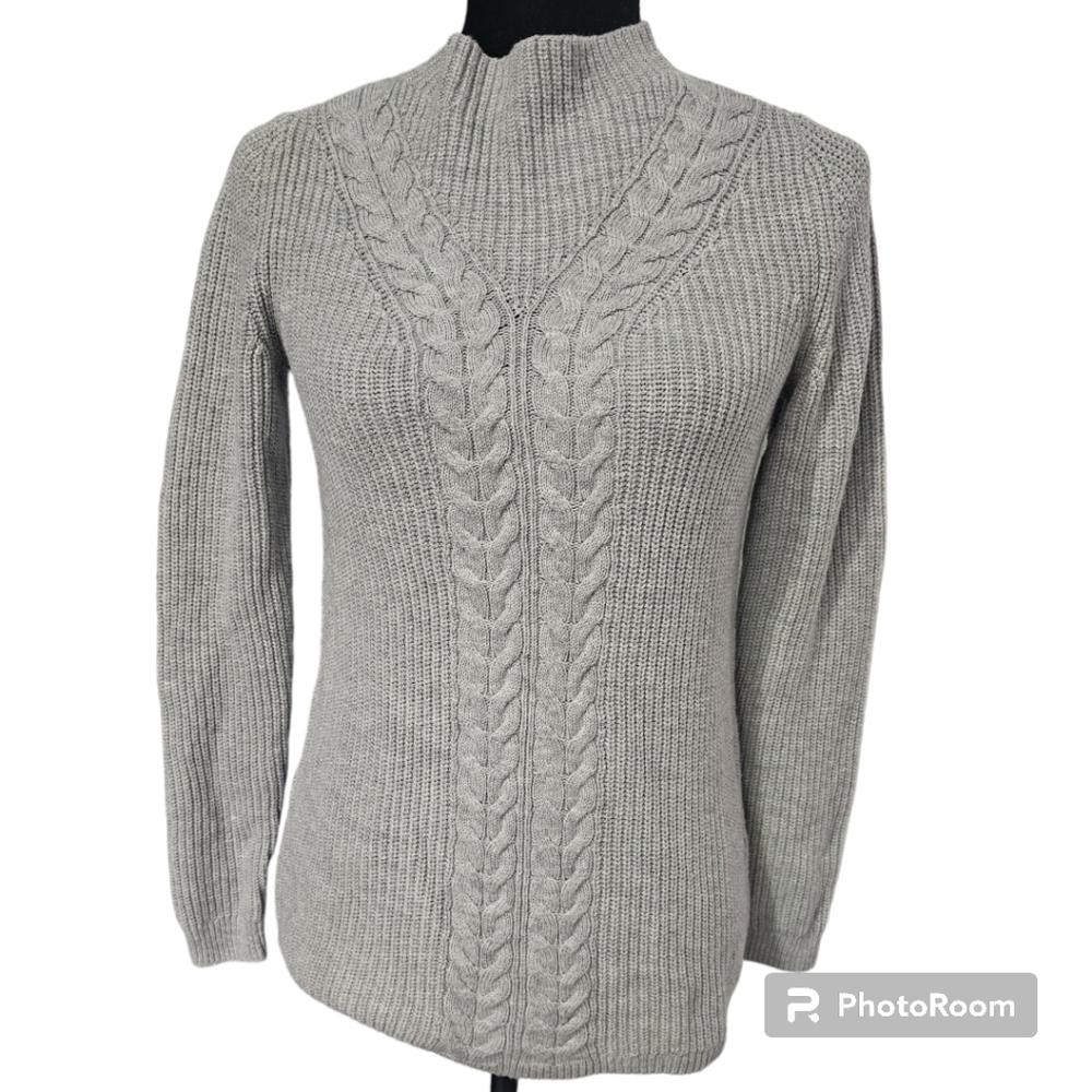 Talbots lambs wool knit sweater XS